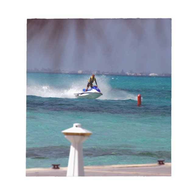 Jet Ski Paradise Notepad (Front)