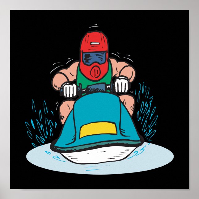 Jet Ski Poster (Front)