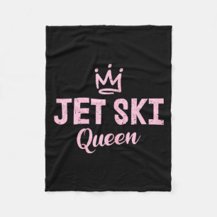Jet ski queen _ jet-ski lover fleece blanket