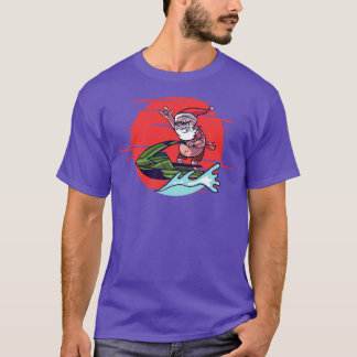 Jet Ski Santa toon 1 T-Shirt
