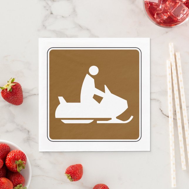 Jet Ski Sign Napkins (Creator Uploaded)