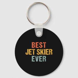Jet Skier Jet Skiing Watersports Sayings Key Ring