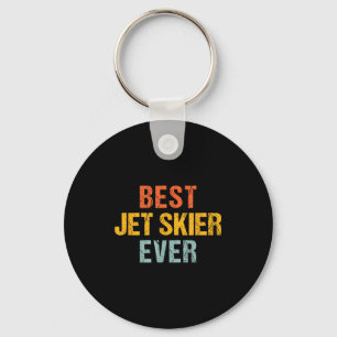 Jet skier jet skiing watersports sayings key ring