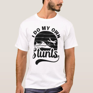 Jet Skiing I Do My Own Stunts Jet Ski Retro Jetski T-Shirt