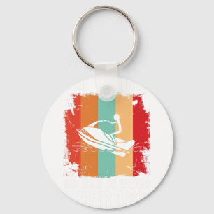 Jet Skiing My Kind Of Water Therapy Water Sport Je Key Ring