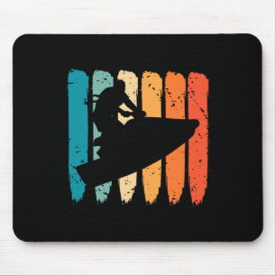 Jet Skiing Retro Watercraft Jet Skier Jetskiing Je Mouse Pad