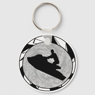 JET SKIING SOUNDER KEY RING