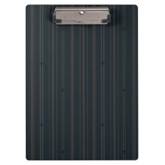 Jet Stream Stripes in Dark Navy Clipboard