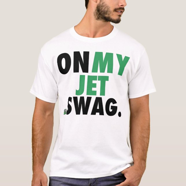 Jet Swag (White) T-Shirt (Front)