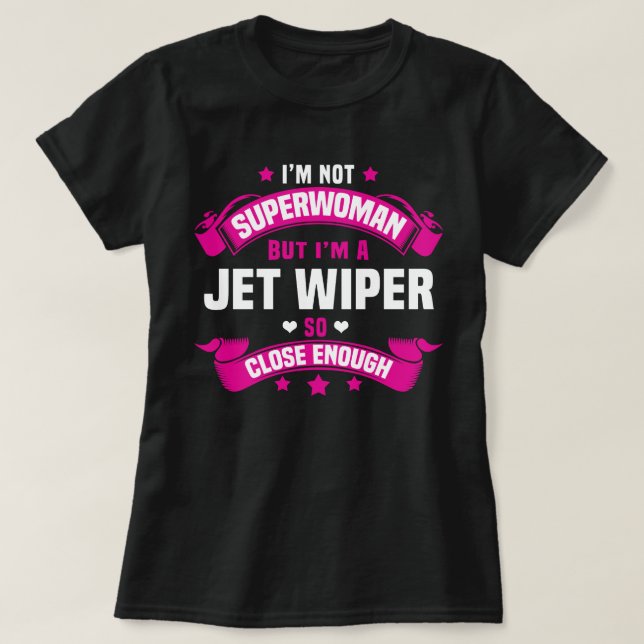 Jet Wiper T-Shirt (Design Front)