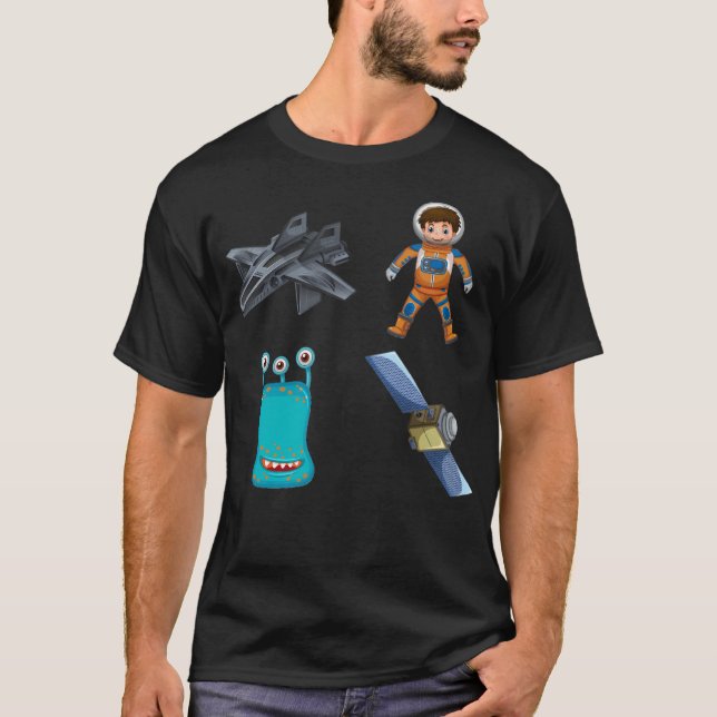 Jet Zet Space Galaxy Pack T-Shirt (Front)