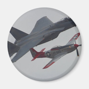 Jets Planes Pilots Cockpits Propellers Magnet