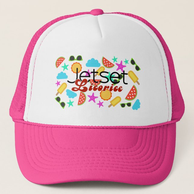 Jetset Liquorice > Trucker Hat (Front)
