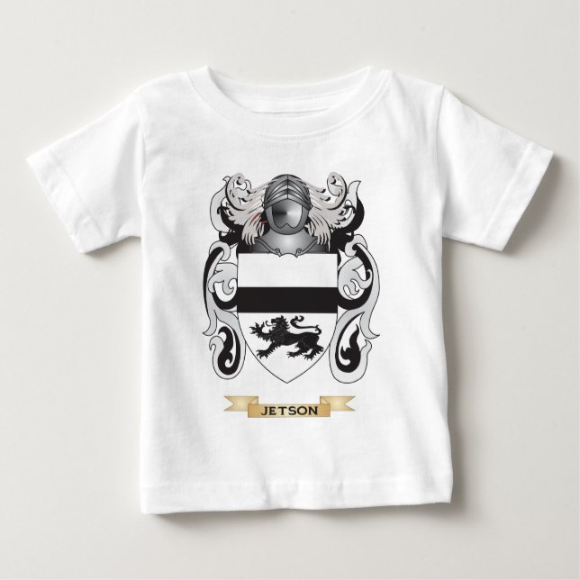 Jetson Coat of Arms (Family Crest) Baby T-Shirt (Front)