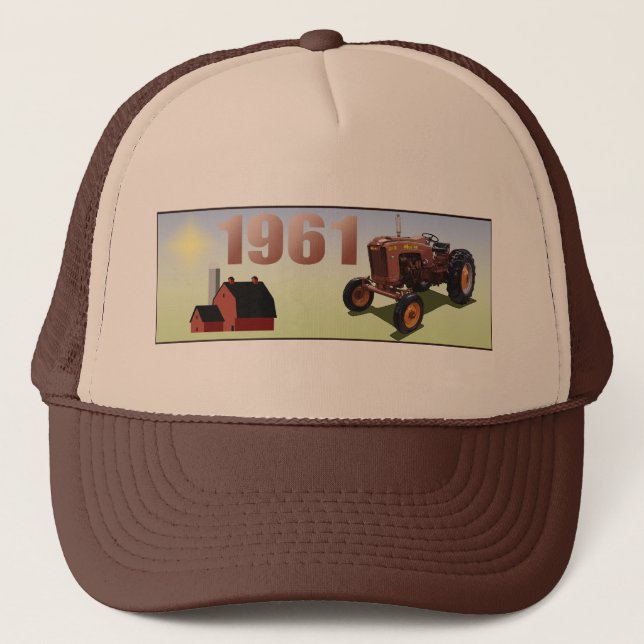 JetStar Farm Tractor Trucker Hat (Front)