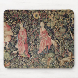Jeu de Marelle et Cueillette de Fruits' Mouse Pad