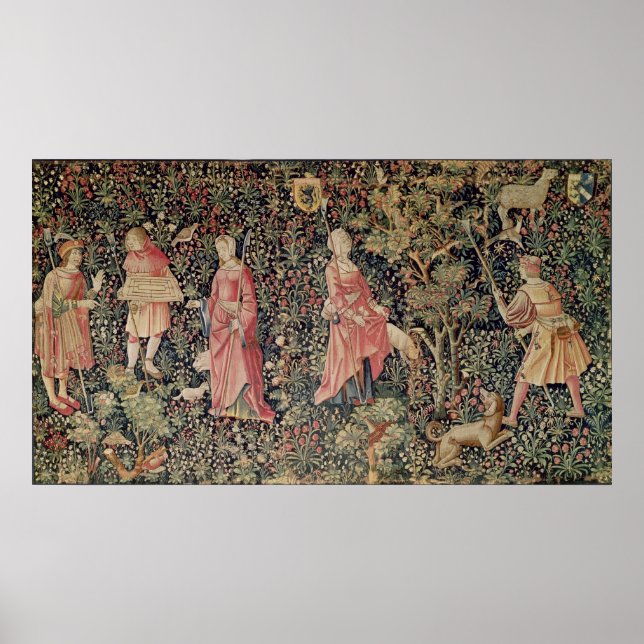 Jeu de Marelle et Cueillette de Fruits' Poster (Front)