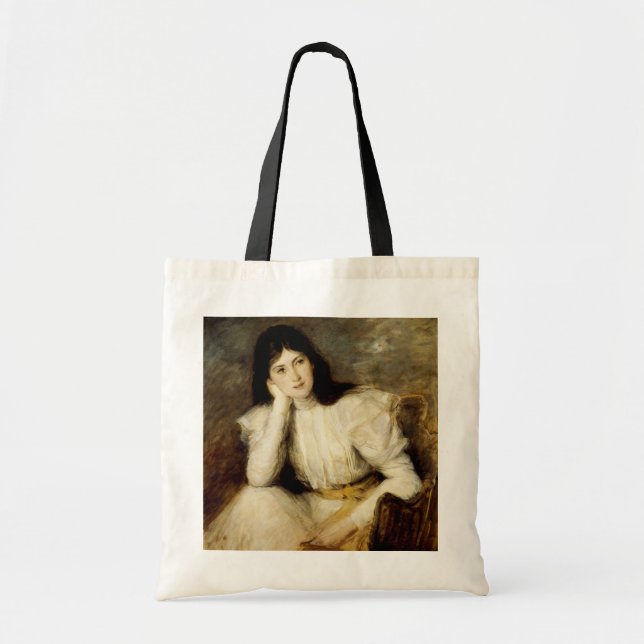 Jeune Fille Reveuse, Portrait de Berthi Capel Tote Bag (Front)