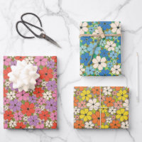 Jeune Floral Assorted Colours Paper