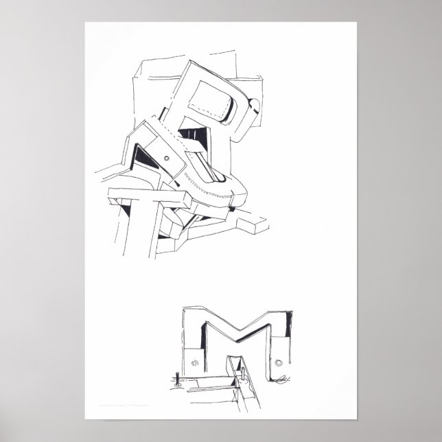 Jeux de Construction Building's Games Drawing 1 P Poster (Front)