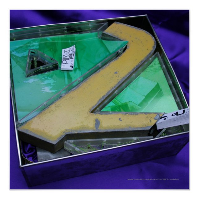 Jeux de Construction Metal Letters Boxes Poster (Front)