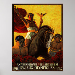 Jeux Olympiques Poster