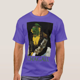 Jew in Green 1914 by Marc Chagall T-Shirt