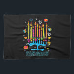 Jew Ish Challah Menorah Hanukkah Celebrating Funny Tea Towel<br><div class="desc">This is a great gift for your family,  friends during Hanukkah holiday. They will be happy to receive this gift from you during Hanukkah holiday.</div>