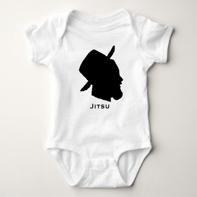 Jew Jitsu Baby Bodysuit (Front)