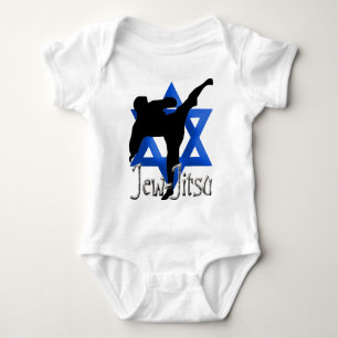 Jew Jitsu Baby Bodysuit