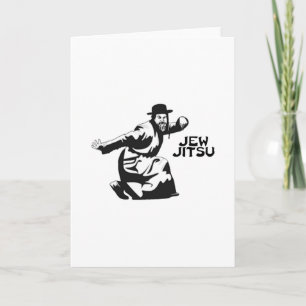 Jew Jitsu Card   Jewish Bar Mitzvah Gifts