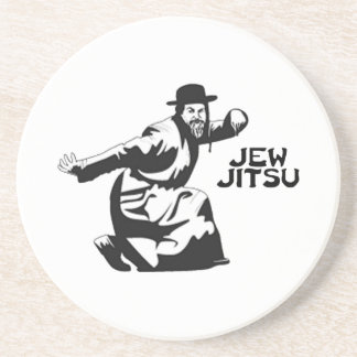 Jew Jitsu Coaster | Jewish Bar Mitzvah Gifts