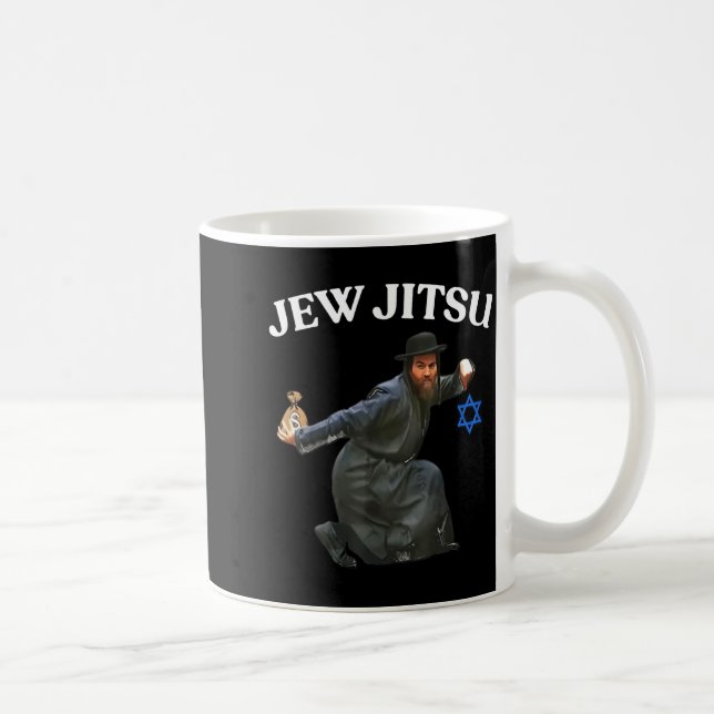 Jew Jitsu  Coffee Mug (Right)
