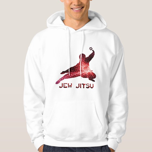 Jew Jitsu Hoodie (Front)