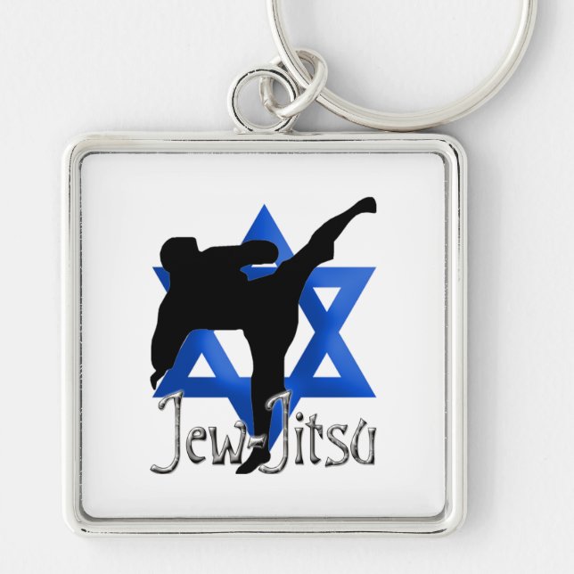 Jew Jitsu Key Ring (Front)