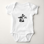 Jew Jitsu Martial Arts | Jewish Bar Mitzvah Gifts Baby Bodysuit<br><div class="desc">Excellent gift for your upcoming Bar Mitzvah! Awesome black design,  great on a light background colour.

jew humour funny jews "ju jitsu" "jew jitsu" hilarious jewish hebrew</div>
