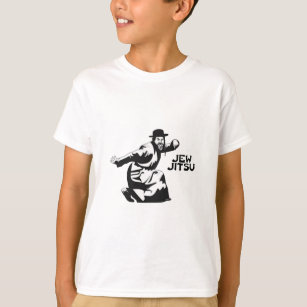 Jew Jitsu Martial Arts   Jewish Bar Mitzvah Gifts T-Shirt