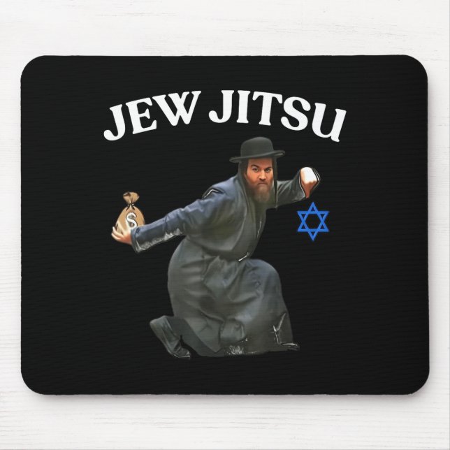 Jew Jitsu  Mouse Pad (Front)