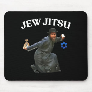 Jew Jitsu Mouse Pad