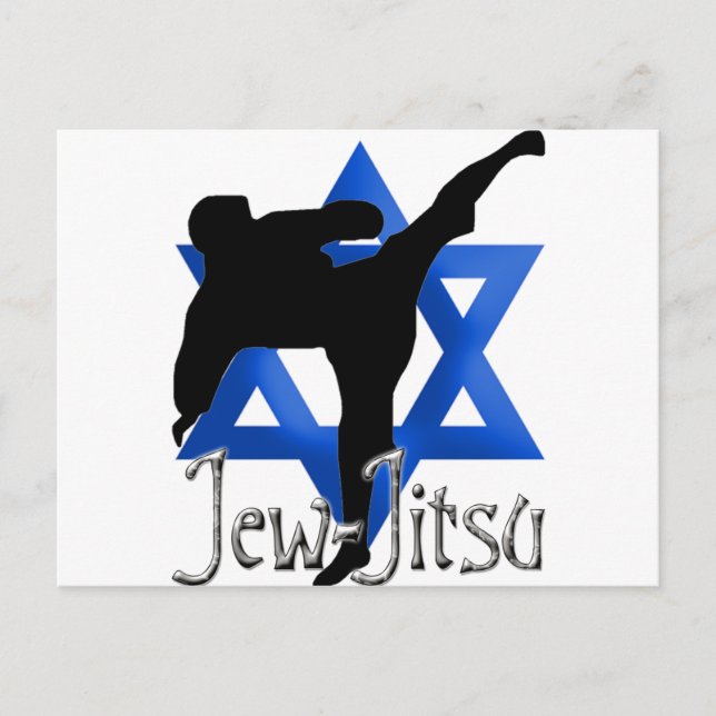 Jew Jitsu Postcard (Front)