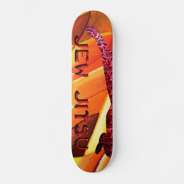 Jew Jitsu Skateboard (Front)