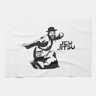 Jew Jitsu Towel   Jewish Bar Mitzvah Gifts