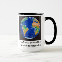 JewBahaiScientChristianHinduWiccadist Holiday Mug