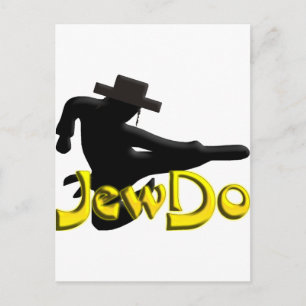 Jewdo Postcard