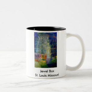 Jewel Box, Jewel Box St. Louis Missouri Two-Tone Coffee Mug