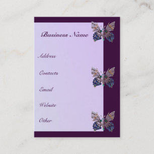 Jewel Butterflies 2 Business Card