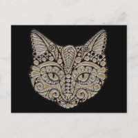 jewel cat postcard