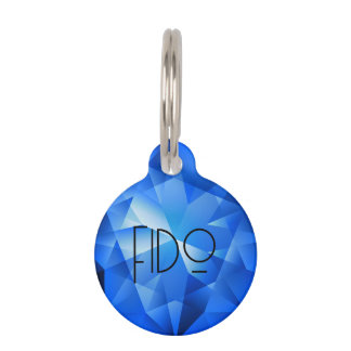 Jewel Facets Pet Tag