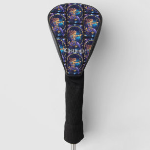 Jewel Galaxy Zodiac Sagittarius Golf Head Cover