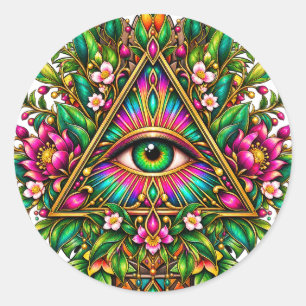 Jewel Garden Eye Sticker